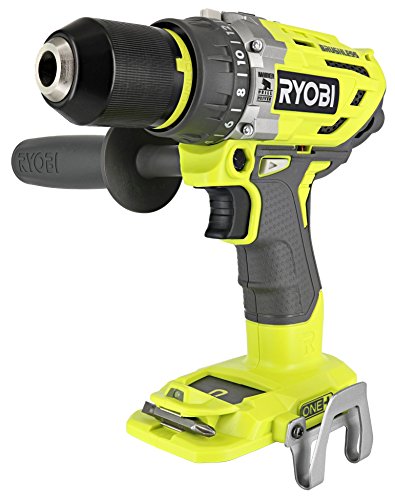 Ryobi P1813 One+ 18V Lithium Ion 750 Inch Pound Cordless Hammer Drill Power Tool Kit (Includes Battery Charger and Bag)