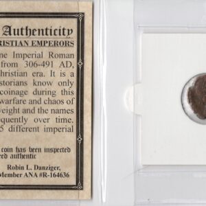 Valens Certified Authentic Ancient Roman Coin