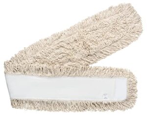 bristles 3572 industrial strength dust mop head 72 inch - disposable cleaning pad, 72 x 5 for commercial and residential use