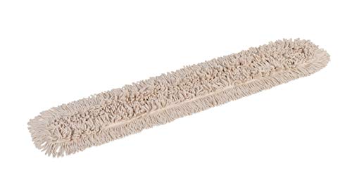 Bristles 3572 Industrial Strength Dust Mop Head 72 Inch - Disposable Cleaning Pad, 72 x 5 for Commercial and Residential Use