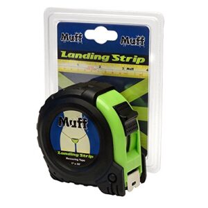 Muff Products Landing Strip 30 Foot/Cunt Hair Measuring Tape Measure - Gag Gift Funny Tools