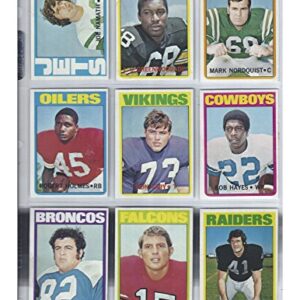 1972 Topps Football Complete 351 Card Set Overall Grade NRMT