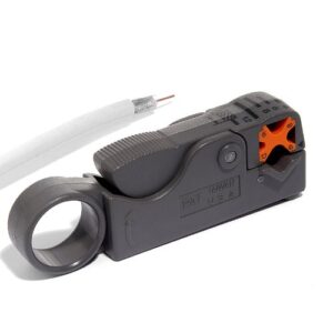 Rotary Coax Coaxial Cable Stripper Cutter Tool RG58 RG6 RG59 Quad