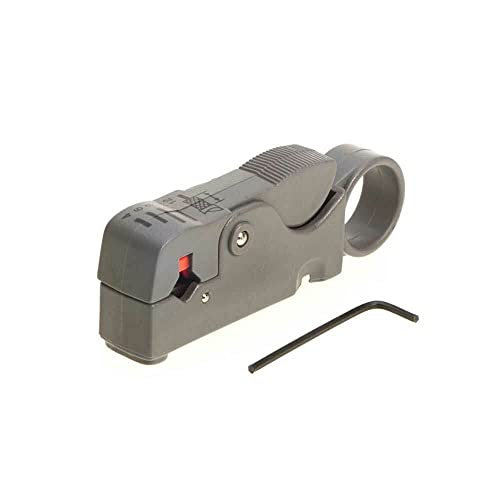 Rotary Coax Coaxial Cable Stripper Cutter Tool RG58 RG6 RG59 Quad