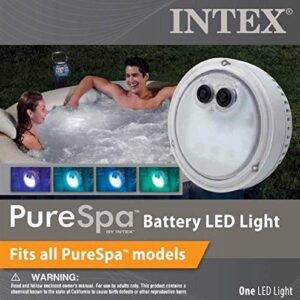 Intex B01NBYH7O8 PureSpa Battery Multi-Colored LED Light for Bubble Spa Hot Tub J, Multicolor