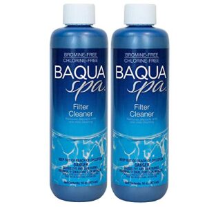 baqua spa filter cleaner (1 pt) (2 pack)