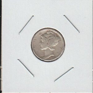 1944 S Winged Liberty Head or"Mercury" (1916-1945) Dime Choice Fine Details