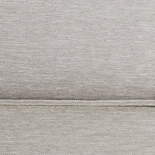 Classic Accessories Montlake FadeSafe Water-Resistant 25 x 25 x 5 Inch Square Outdoor Seat Cushion Slip Cover, Patio Furniture Chair Cushion Cover, Heather Grey, Patio Furniture Cushion Covers