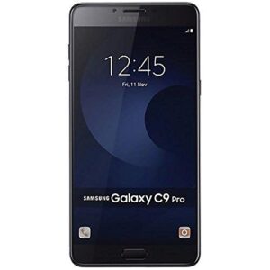samsung galaxy c9 pro c9000 64gb black, dual sim, 6", gsm unlocked international model, no warranty