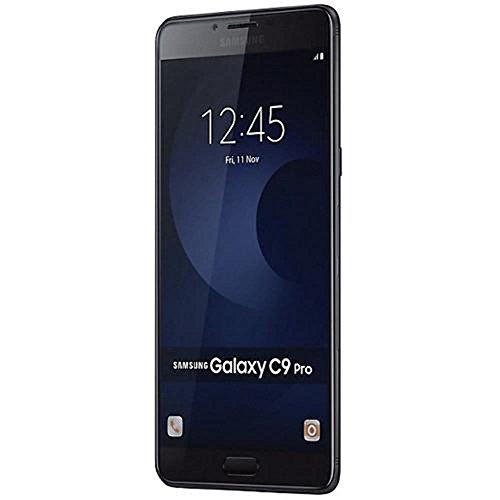 Samsung Galaxy C9 Pro C9000 64GB Black, Dual Sim, 6", GSM Unlocked International Model, No Warranty