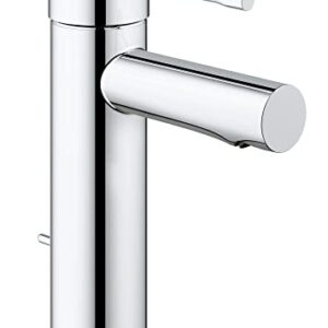 GROHE 3221600A Essence, Single Hole Single-Handle S-Size Bathroom Faucet 1.2 GPM, Chrome