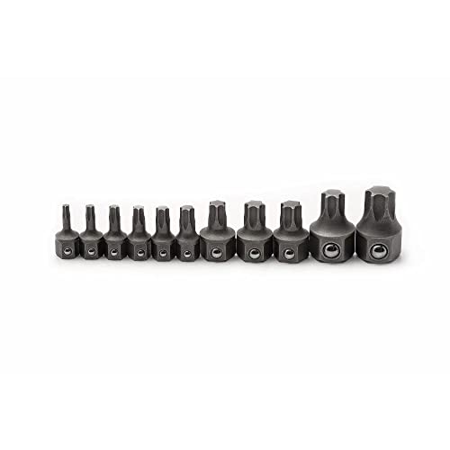 GEARWRENCH 11 Pc. Torx Insert Bit Set for 6 & 12 Pt. Wrenches - 81560