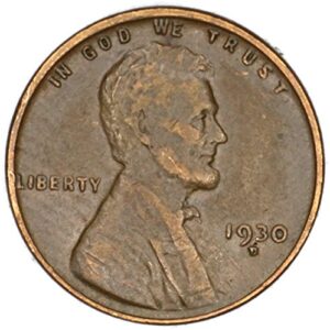 1930 d wheat penny good