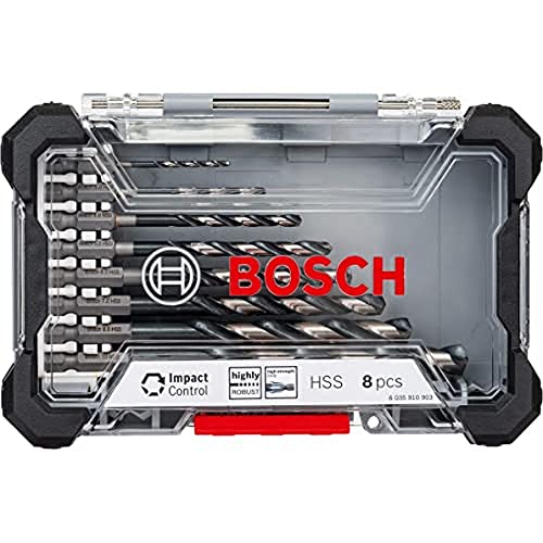 Bosch 2608577146 – Set Drill Bit Set Metal Hex: 2,3,4,5,6,7,8,10 mm