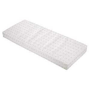 classic accessories 48 x 18 x 3 inch patio bench/settee cushion foam,white