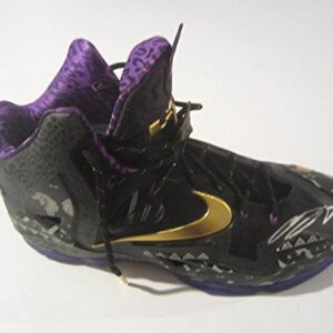 LeBron James Lakers Cavaliers Signed Autographed GAME WORN Shoe UDA Auto COA - Autographed Game Used NBA Sneakers