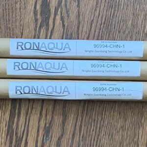 Ronaqua 55W UV 4 Prong Replacement Bulb for 12GPM Water Purifier Ultraviolet Light Filter Set of 3