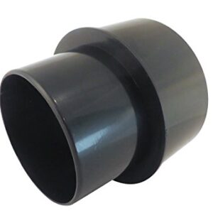 5 to 4 Inches Duct Reducer ABS Plastic with 4 Inch OD and 5 Inch OD Openings Dust Collector Systems 73472