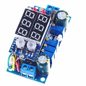 5A Buck Converter, KNACRO Voltage Regulator Board DC 6-36V Down to 1.25-32V 5A CC CV MPPT Solar Controller Module 24v to 12v 5v for Car Power Supply