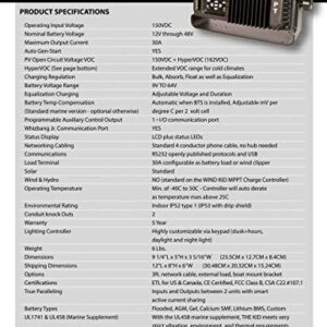 MidNite Solar MNKID-M-B Marine Charge Controller in Black