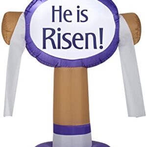 Easter Inflatable 3.5 Cross Christian Inspirational Yard Decor by Gemmy