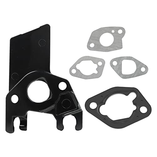 FLYPIG New 5 Pieces Carburetor Gasket Spacer Intake Manifold Insulator Kit for Honda GX160 5.5HP GX200 6.5HP Engine Lawn MOWERS Motor Genarator