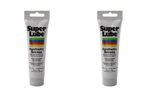 super lube 21030 synthetic grease (nlgi 2), 3 oz tube (2 pack)