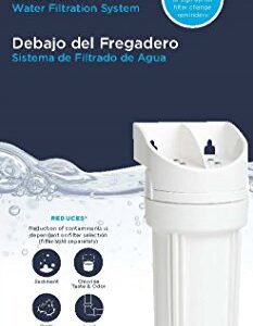 EcoPure EPU3 Universal Undersink Water Filter Housing-NSF Certified-Premium Filtration System-Built to Last