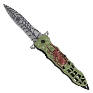armory replicas spring assisted deadly recluse pocket knife