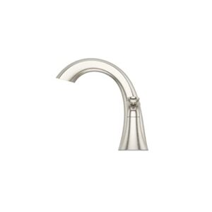 Pfister Weller Bathroom Sink Faucet, 8-Inch Widespread, 2-Handle, 3-Hole, Brushed Nickel Finish, LG49WR0K