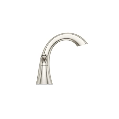 Pfister Weller Bathroom Sink Faucet, 8-Inch Widespread, 2-Handle, 3-Hole, Brushed Nickel Finish, LG49WR0K