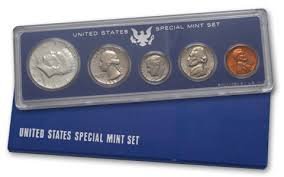 1967 p 5 piece set proof in original packaging from us mint proof