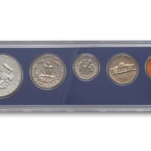 1967 P 5 Piece set Proof in original packaging from US mint Proof