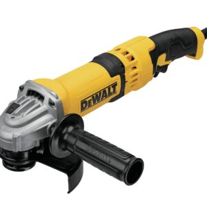 DEWALT Angle Grinder Tool, 4-1/2-Inch to 6-Inch, Trigger Switch (DWE43116), Black,yellow,grey