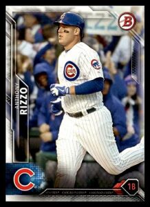 2016 bowman #21 anthony rizzo nm-mt cubs