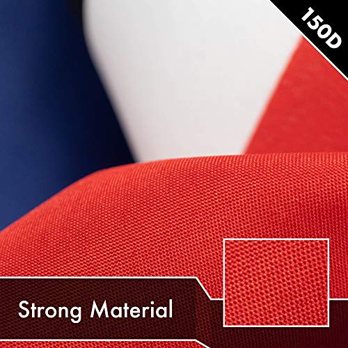 G128 Open Flag | 3x5 Ft | LiteWeave Pro Series Printed 150D Polyester | Commercial Business Flag, Indoor/Outdoor, Vibrant Colors, Brass Grommets, Thicker and More Durable Than 100D 75D Polyester