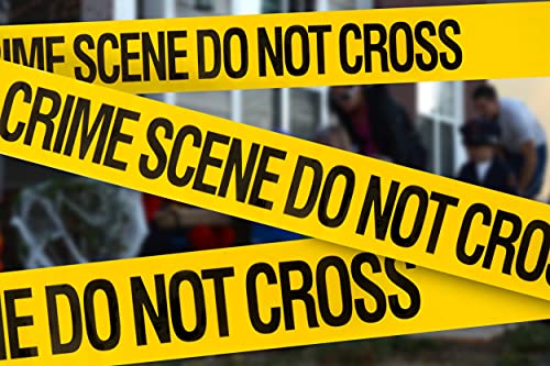 Crime Scene Do Not Cross Barricade Tape 3 X 100 • Bright Yellow with a Bold Black Print • 3 in. Wide for Maximum Readability • Tear Resistant