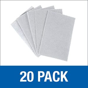 Mercer Abrasives 285WHT - 6"x9" Non-Woven White Hand Pads (20 pack)