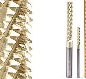 Amana Tool - 40304 CNC Solid Carbide ZRN Coated Honeycomb Cutting Hugger 1/8 Dia x 13/16 x