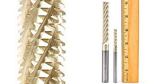 Amana Tool - 40304 CNC Solid Carbide ZRN Coated Honeycomb Cutting Hugger 1/8 Dia x 13/16 x