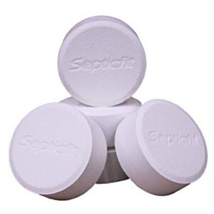 Septicfit Septic Chlorine Tablet - 55 Tablet Pail - 18.8 lbs - NOT for USE in Swimming Pools