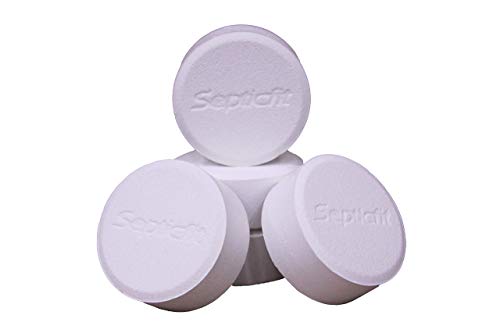 Septicfit Septic Chlorine Tablet - 55 Tablet Pail - 18.8 lbs - NOT for USE in Swimming Pools