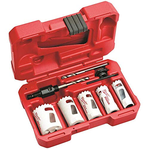 MILWAUKEE'S Hole Saw Kit,Saw Range 3/4" to 2-1/4", 1 Count (Pack of 1)