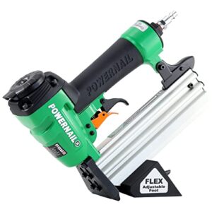 powernail 2000f pneumatic 20 gauge trigger pull l-cleat nailer for engineered and hardwood flooring