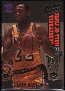 basketball nba 1993 action packed #8 elgin baylor lakers