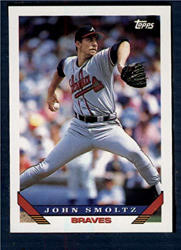 1993 Topps #35 John Smoltz NM-MT Atlanta Braves Baseball