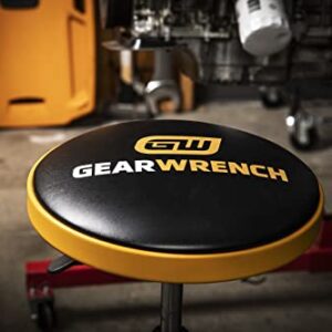 GEARWRENCH Adjustable Height Swivel Shop Stool, 26" To 31" - 86992