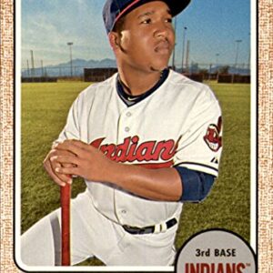 2017 Topps Heritage #340 Jose Ramirez Cleveland Indians Baseball Card