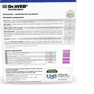 Dr.Web Security Space - 3PC - 1YR - email license