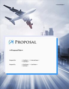 proposal pack transportation #8 - business proposals, plans, templates, samples and software v20.0